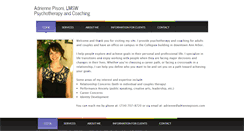 Desktop Screenshot of adriennepisoni.com